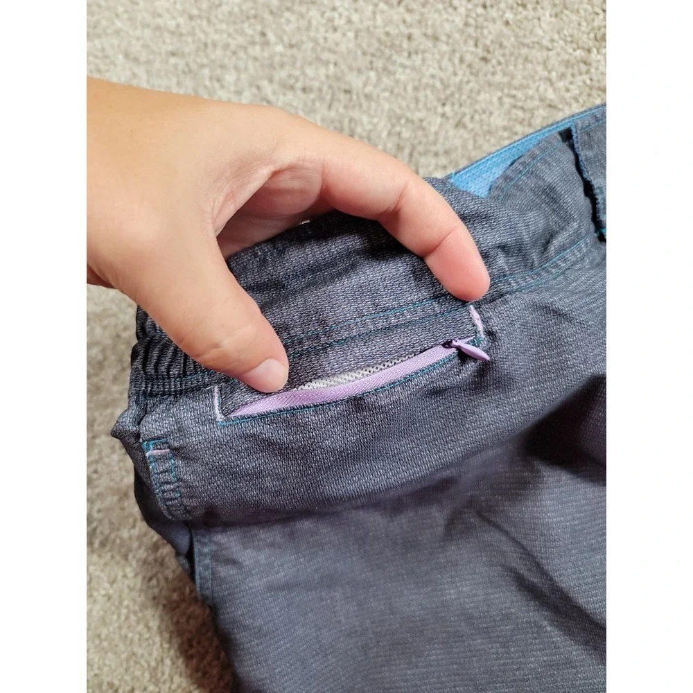 Robert Graham Mens Classic Fit Swim Trunks Size 38 Gray Lined Stretch Beach Surf